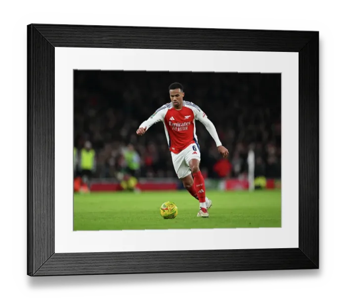 Framed Print : Arsenal v Newcastle United - Carabao Cup Semi Final First Leg