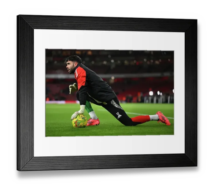 Framed Print : Arsenal v Newcastle United - Carabao Cup Semi Final First Leg