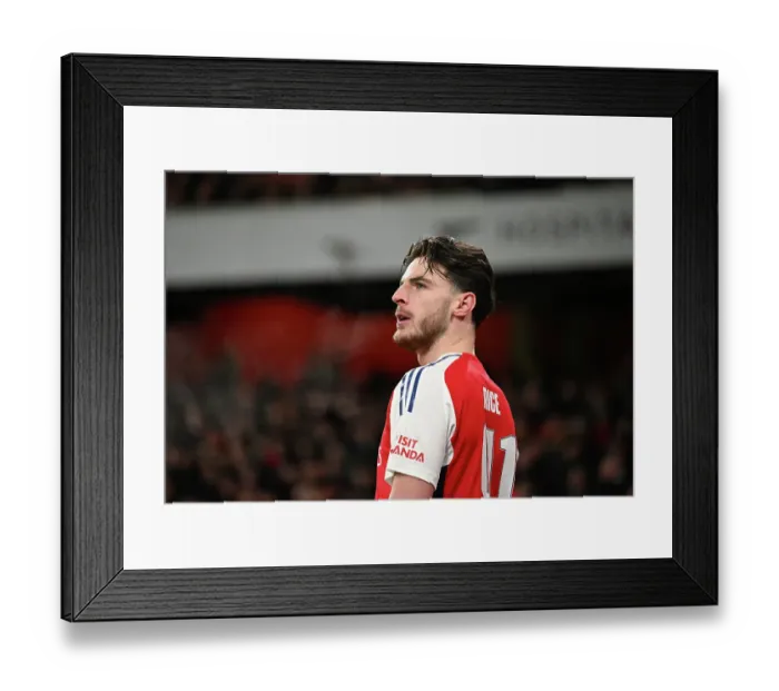 Framed Print : Arsenal v Newcastle United - Carabao Cup Semi Final First Leg
