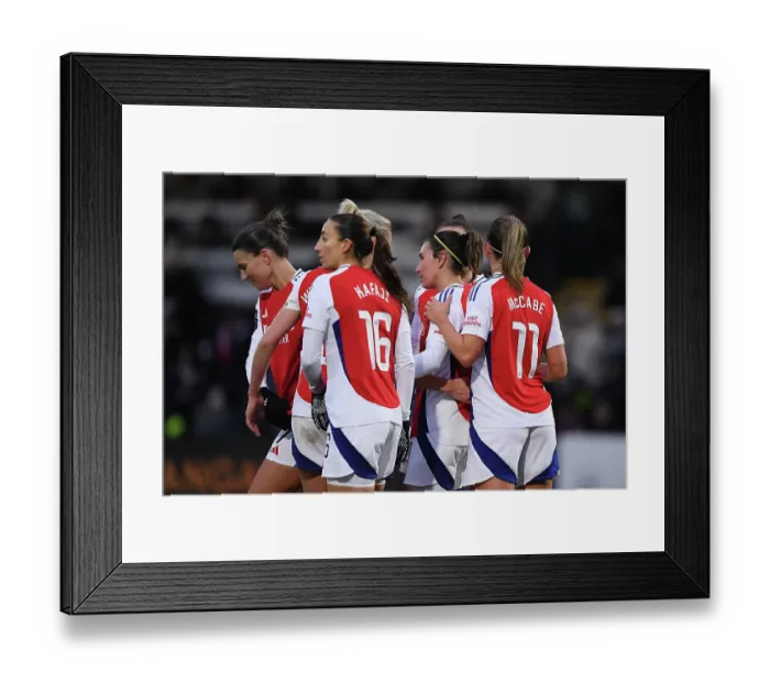 Framed Print : Arsenal FC v Crystal Palace - Barclays Women's Super League