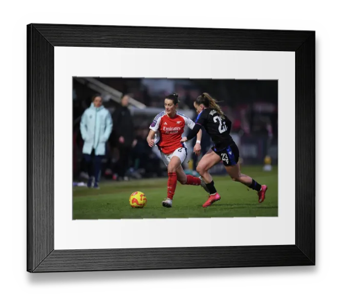 Framed Print : Arsenal FC v Crystal Palace - Barclays Women's Super League