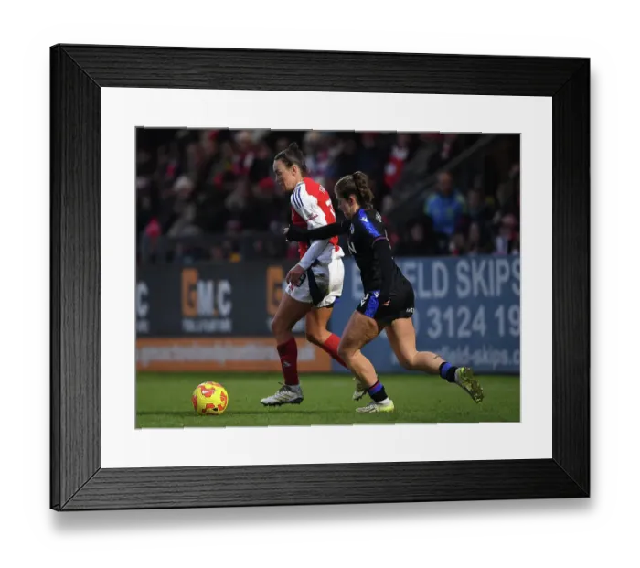 Framed Print : Arsenal FC v Crystal Palace - Barclays Women's Super League