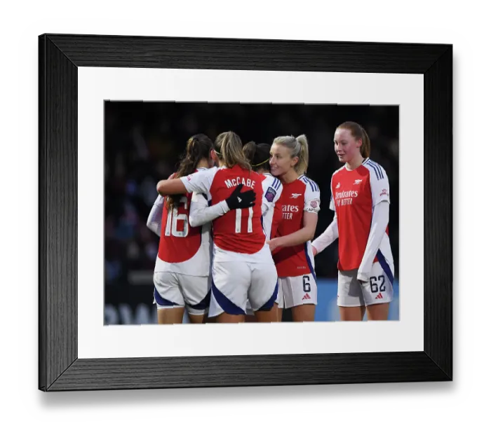 Framed Print : Arsenal FC v Crystal Palace - Barclays Women's Super League
