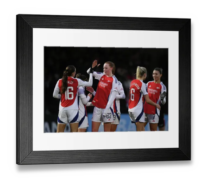 Framed Print : Arsenal FC v Crystal Palace - Barclays Women's Super League