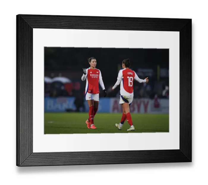 Framed Print : Arsenal FC v Crystal Palace - Barclays Women's Super League
