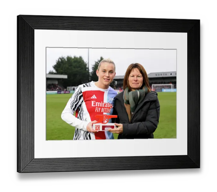 Framed Print : Arsenal FC v Crystal Palace - Barclays Women's Super League