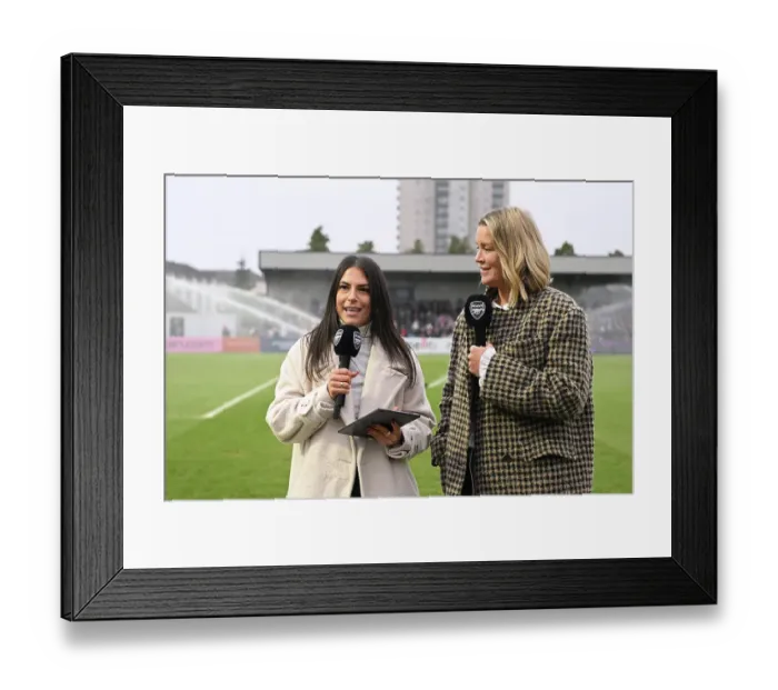 Framed Print : Arsenal FC v Crystal Palace - Barclays Women's Super League