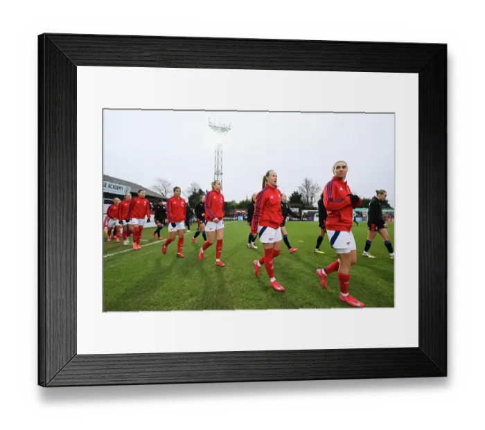 Framed Print : Arsenal FC v Crystal Palace - Barclays Women's Super League