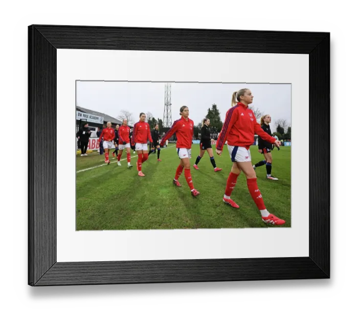 Framed Print : Arsenal FC v Crystal Palace - Barclays Women's Super League