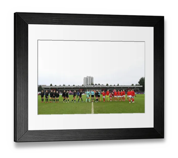 Framed Print : Arsenal FC v Crystal Palace - Barclays Women's Super League
