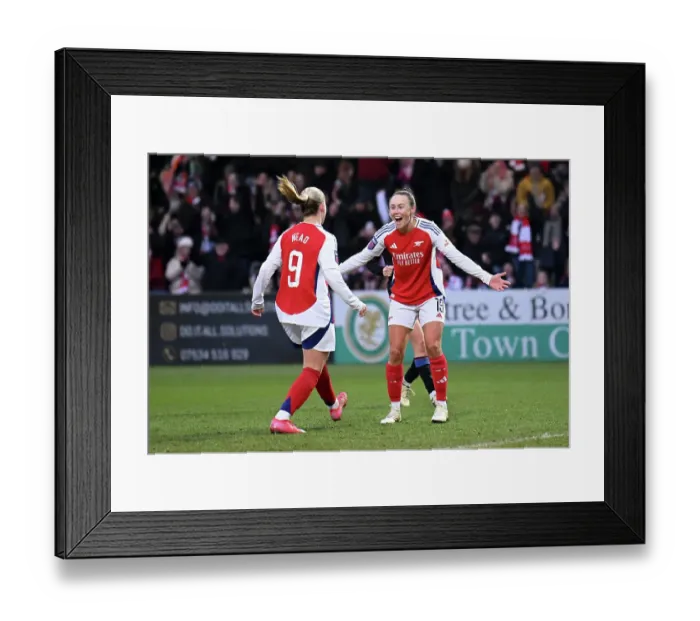 Framed Print : Arsenal FC v Crystal Palace - Barclays Women's Super League