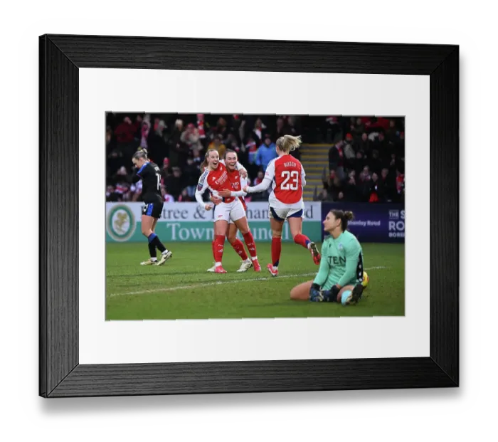 Framed Print : Arsenal FC v Crystal Palace - Barclays Women's Super League
