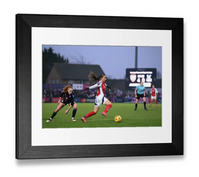 Framed Print : Arsenal FC v Crystal Palace - Barclays Women's Super League