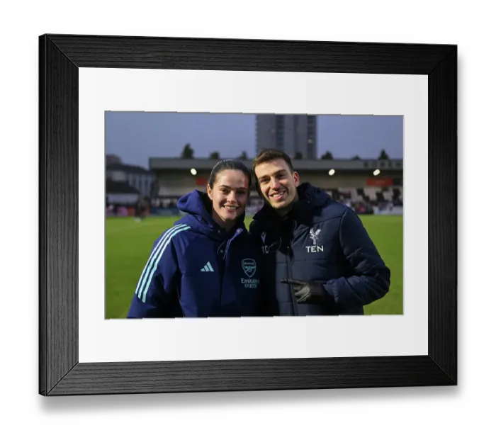 Framed Print : Arsenal FC v Crystal Palace - Barclays Women's Super League