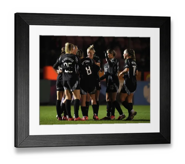 Framed Print : Brighton & Hove Albion v Arsenal - Subway Women's League Cup Brighton & Hove Albion v Arsenal - Subway Women's League Cup
