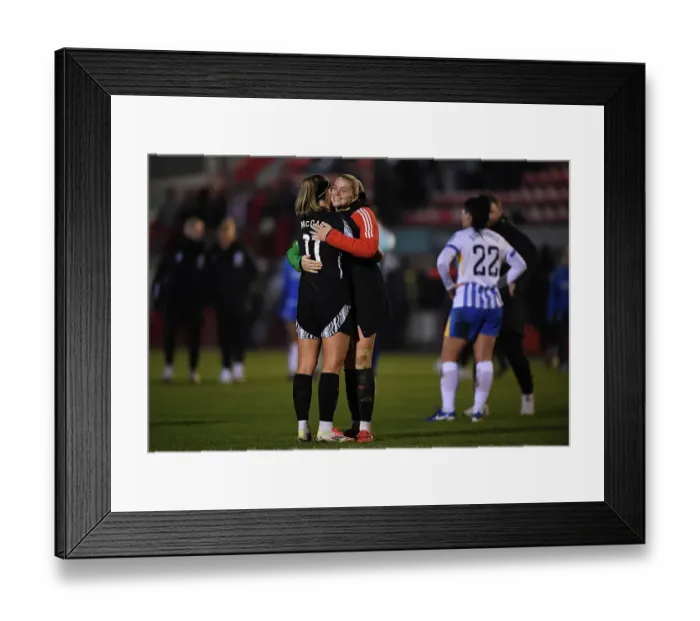 Framed Print : Brighton & Hove Albion v Arsenal - Subway Women's League Cup Brighton & Hove Albion v Arsenal - Subway Women's League Cup