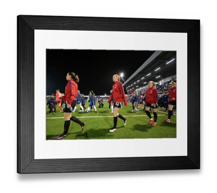 Framed Print : Brighton & Hove Albion v Arsenal - Subway Women's League Cup Brighton & Hove Albion v Arsenal - Subway Women's League Cup
