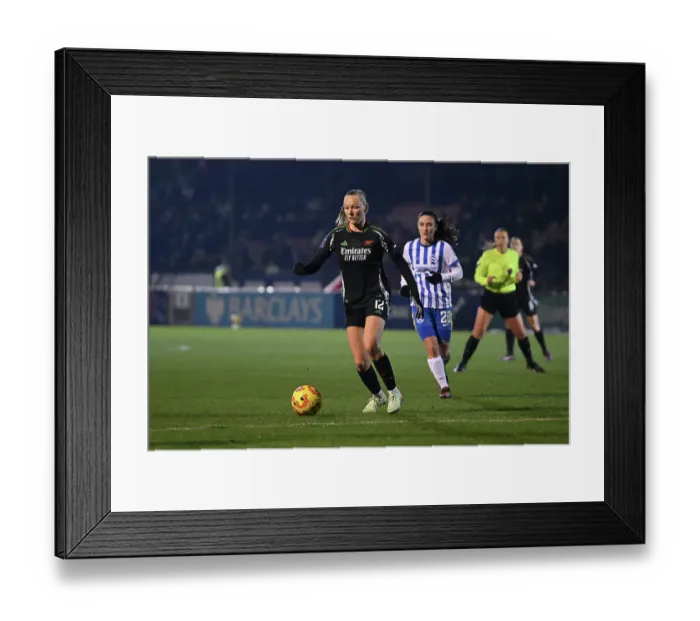 Framed Print : Brighton & Hove Albion v Arsenal - Subway Women's League Cup Brighton & Hove Albion v Arsenal - Subway Women's League Cup