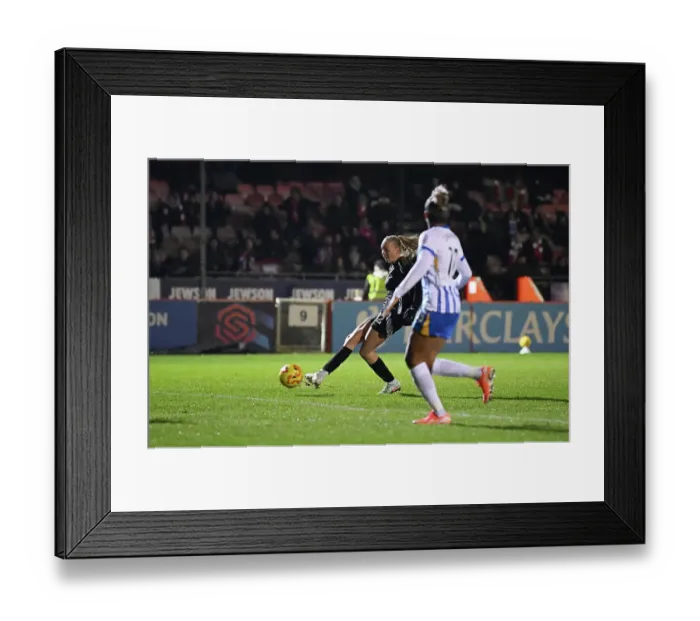 Framed Print : Brighton & Hove Albion v Arsenal - Subway Women's League Cup Brighton & Hove Albion v Arsenal - Subway Women's League Cup