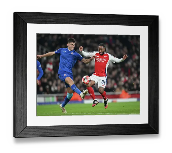 Framed Print : Arsenal FC v GNK Dinamo - UEFA Champions League 2024 / 25 League Phase MD7