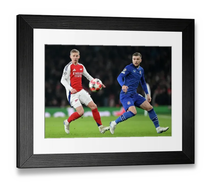 Framed Print : Arsenal FC v GNK Dinamo - UEFA Champions League 2024 / 25 League Phase MD7 Framed Print : Arsenal FC v GNK Dinamo - UEFA Champions League 2024 / 25 League Phase MD7