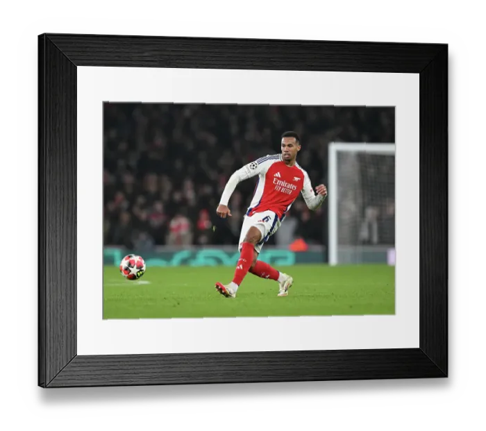 Framed Print : Arsenal FC v GNK Dinamo - UEFA Champions League 2024 / 25 League Phase MD7