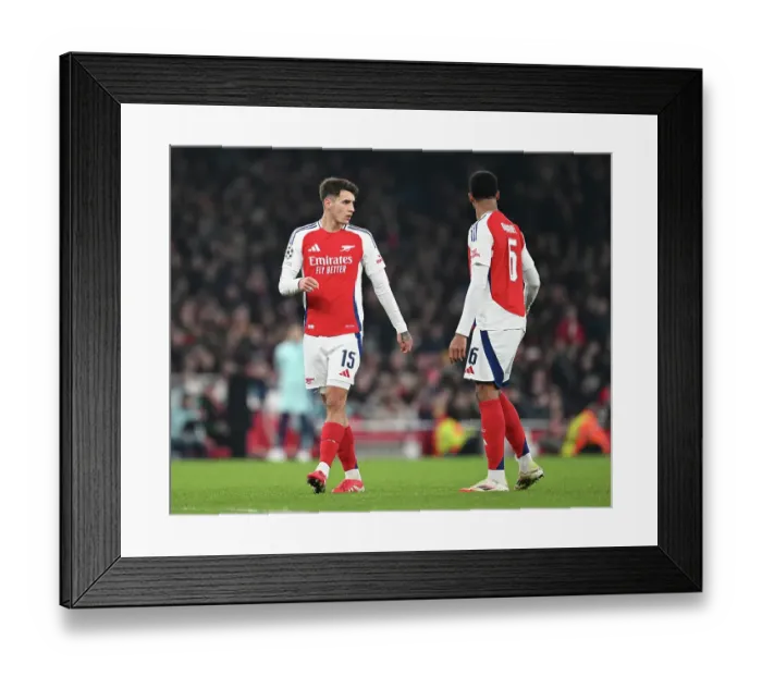 Framed Print : Arsenal FC v GNK Dinamo - UEFA Champions League 2024 / 25 League Phase MD7 Framed Print : Arsenal FC v GNK Dinamo - UEFA Champions League 2024 / 25 League Phase MD7
