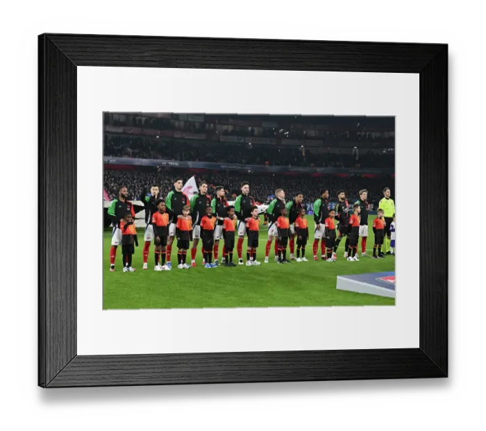 Framed Print : Arsenal FC v GNK Dinamo - UEFA Champions League 2024 / 25 League Phase MD7 Framed Print : Arsenal FC v GNK Dinamo - UEFA Champions League 2024 / 25 League Phase MD7