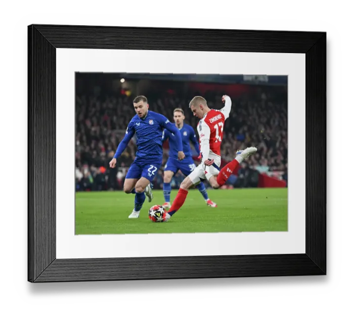 Framed Print : Arsenal FC v GNK Dinamo - UEFA Champions League 2024 / 25 League Phase MD7