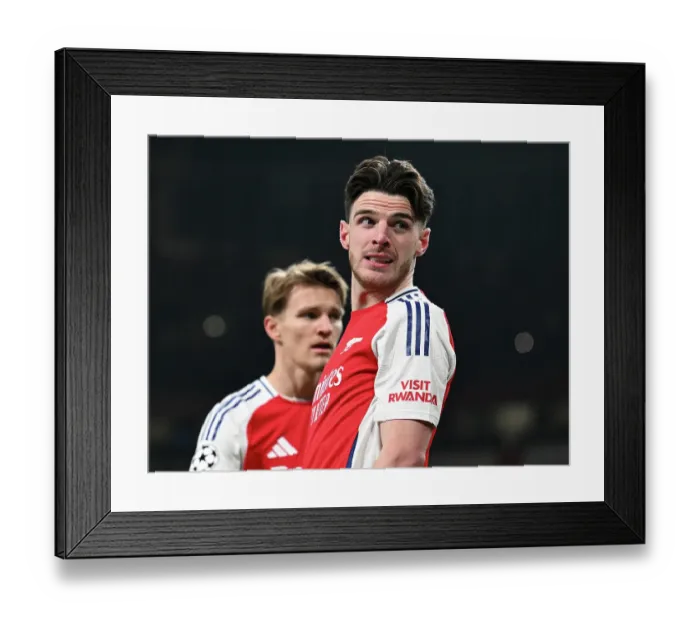 Framed Print : Arsenal FC v GNK Dinamo - UEFA Champions League 2024 / 25 League Phase MD7