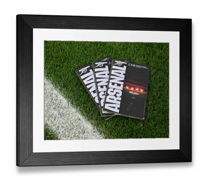 Framed Print : Arsenal FC v GNK Dinamo - UEFA Champions League 2024 / 25 League Phase MD7 Framed Print : Arsenal FC v GNK Dinamo - UEFA Champions League 2024 / 25 League Phase MD7