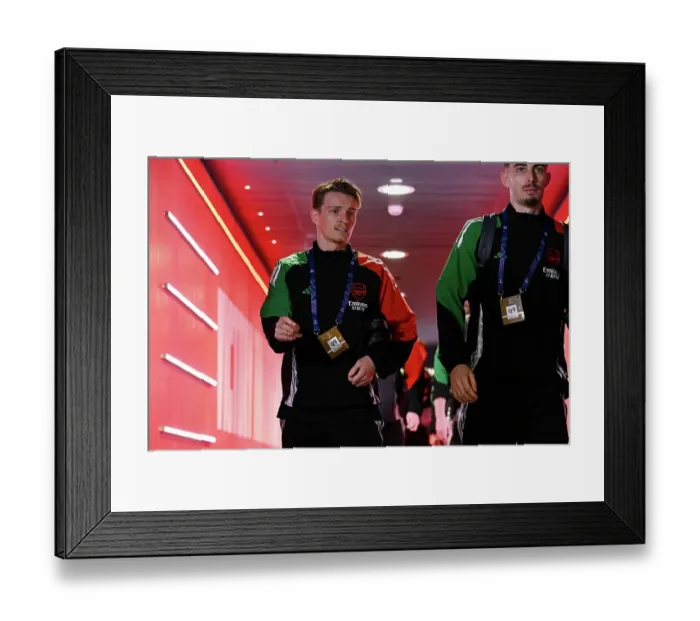 Framed Print : Arsenal FC v GNK Dinamo - UEFA Champions League 2024 / 25 League Phase MD7