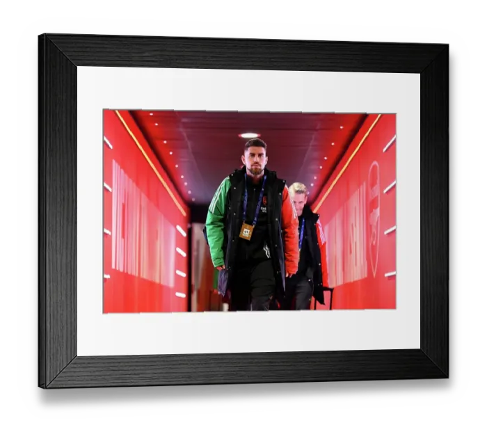 Framed Print : Arsenal FC v GNK Dinamo - UEFA Champions League 2024 / 25 League Phase MD7