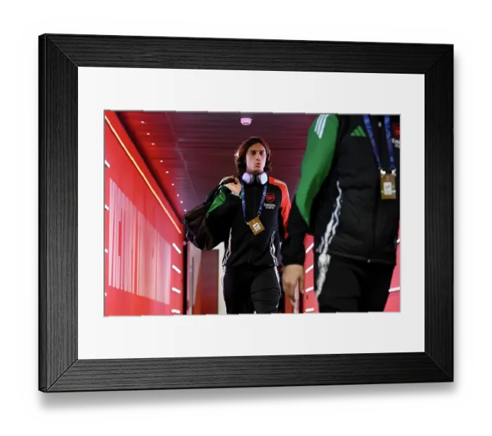 Framed Print : Arsenal FC v GNK Dinamo - UEFA Champions League 2024 / 25 League Phase MD7