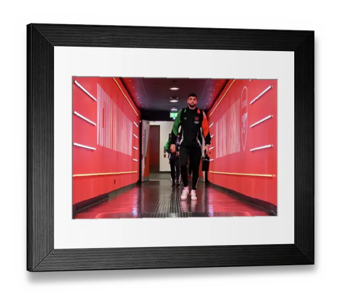 Framed Print : Arsenal FC v GNK Dinamo - UEFA Champions League 2024 / 25 League Phase MD7 Framed Print : Arsenal FC v GNK Dinamo - UEFA Champions League 2024 / 25 League Phase MD7