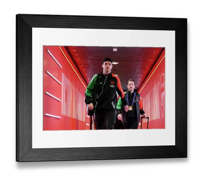 Framed Print : Arsenal FC v GNK Dinamo - UEFA Champions League 2024 / 25 League Phase MD7 Framed Print : Arsenal FC v GNK Dinamo - UEFA Champions League 2024 / 25 League Phase MD7