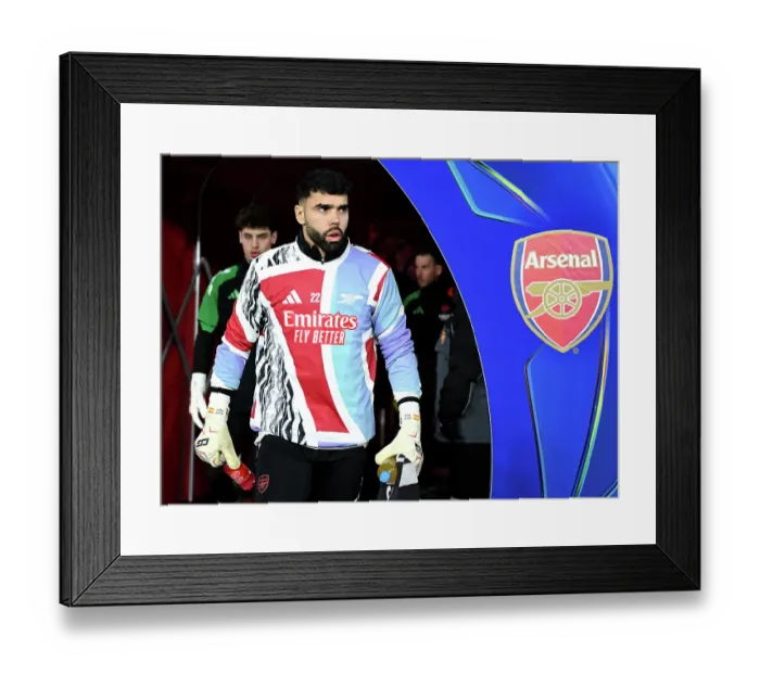 Framed Print : Arsenal FC v GNK Dinamo - UEFA Champions League 2024 / 25 League Phase MD7 Framed Print : Arsenal FC v GNK Dinamo - UEFA Champions League 2024 / 25 League Phase MD7