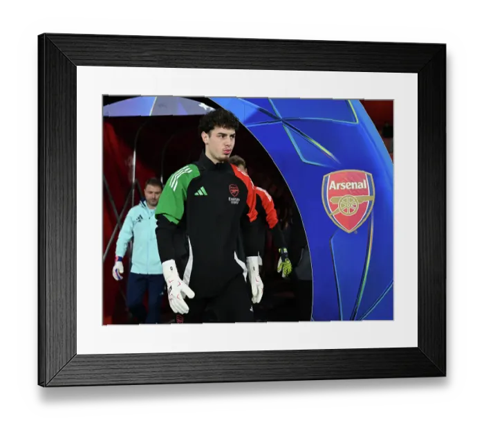Framed Print : Arsenal FC v GNK Dinamo - UEFA Champions League 2024 / 25 League Phase MD7 Framed Print : Arsenal FC v GNK Dinamo - UEFA Champions League 2024 / 25 League Phase MD7