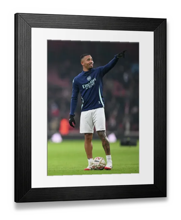 Framed Print : Arsenal v Manchester United - Emirates FA Cup Third Round