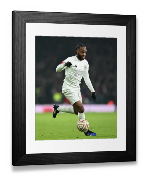 Framed Print : Arsenal v Manchester United - Emirates FA Cup Third Round