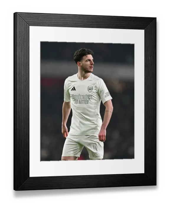 Framed Print : Arsenal v Manchester United - Emirates FA Cup Third Round