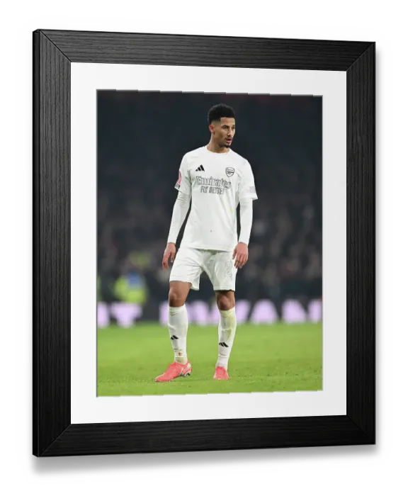 Framed Print : Arsenal v Manchester United - Emirates FA Cup Third Round
