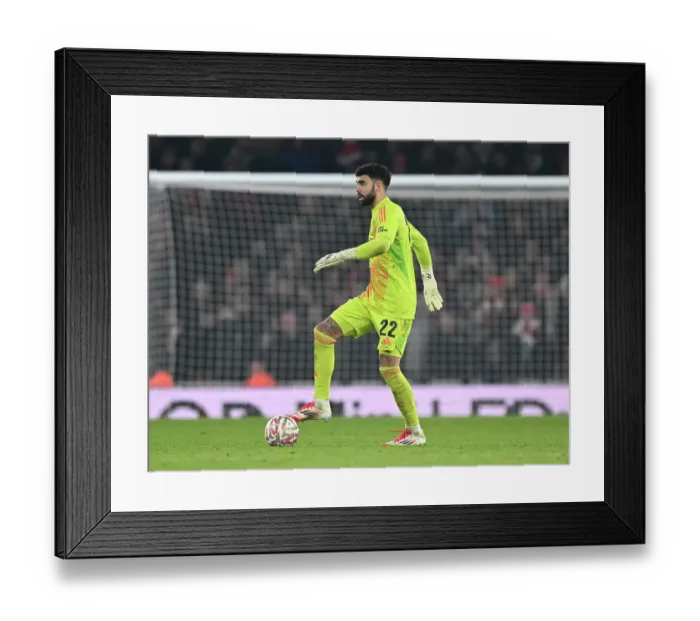 Framed Print : Arsenal v Manchester United - Emirates FA Cup Third Round