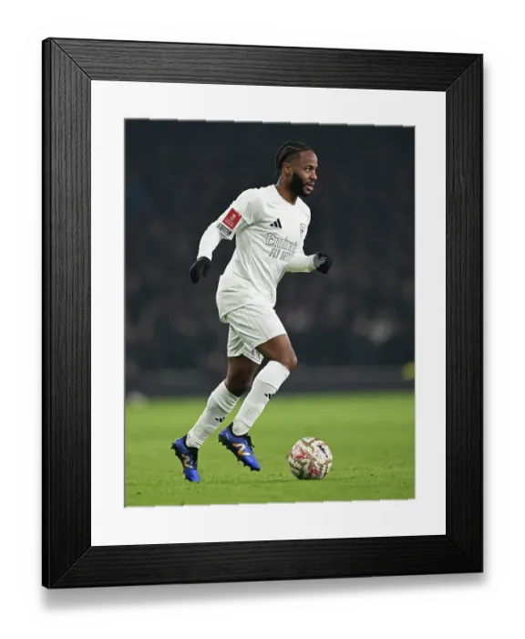 Framed Print : Arsenal v Manchester United - Emirates FA Cup Third Round