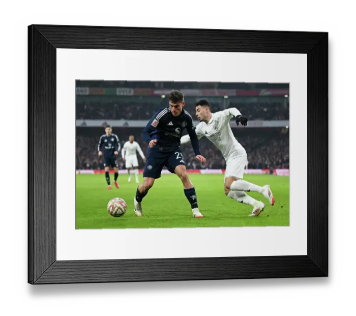Framed Print : Arsenal v Manchester United - Emirates FA Cup Third Round Framed Print : Arsenal v Manchester United - Emirates FA Cup Third Round