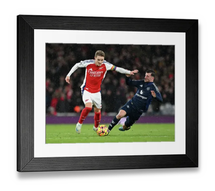 Framed Print : Arsenal FC v Manchester United FC - Premier League Framed Print : Arsenal FC v Manchester United FC - Premier League