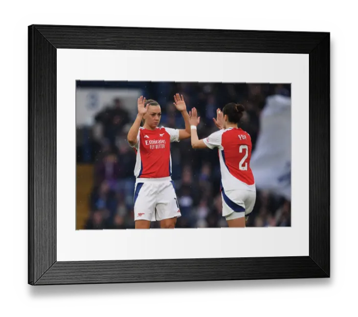 Framed Print : Chelsea FC v Arsenal FC - Barclays Women's Super League