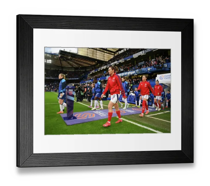 Framed Print : Chelsea FC v Arsenal FC - Barclays Women's Super League Framed Print : Chelsea FC v Arsenal FC - Barclays Women's Super League