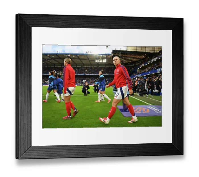 Framed Print : Chelsea FC v Arsenal FC - Barclays Women's Super League