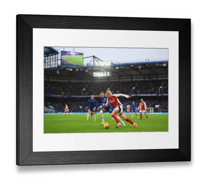 Framed Print : Chelsea FC v Arsenal FC - Barclays Women's Super League
